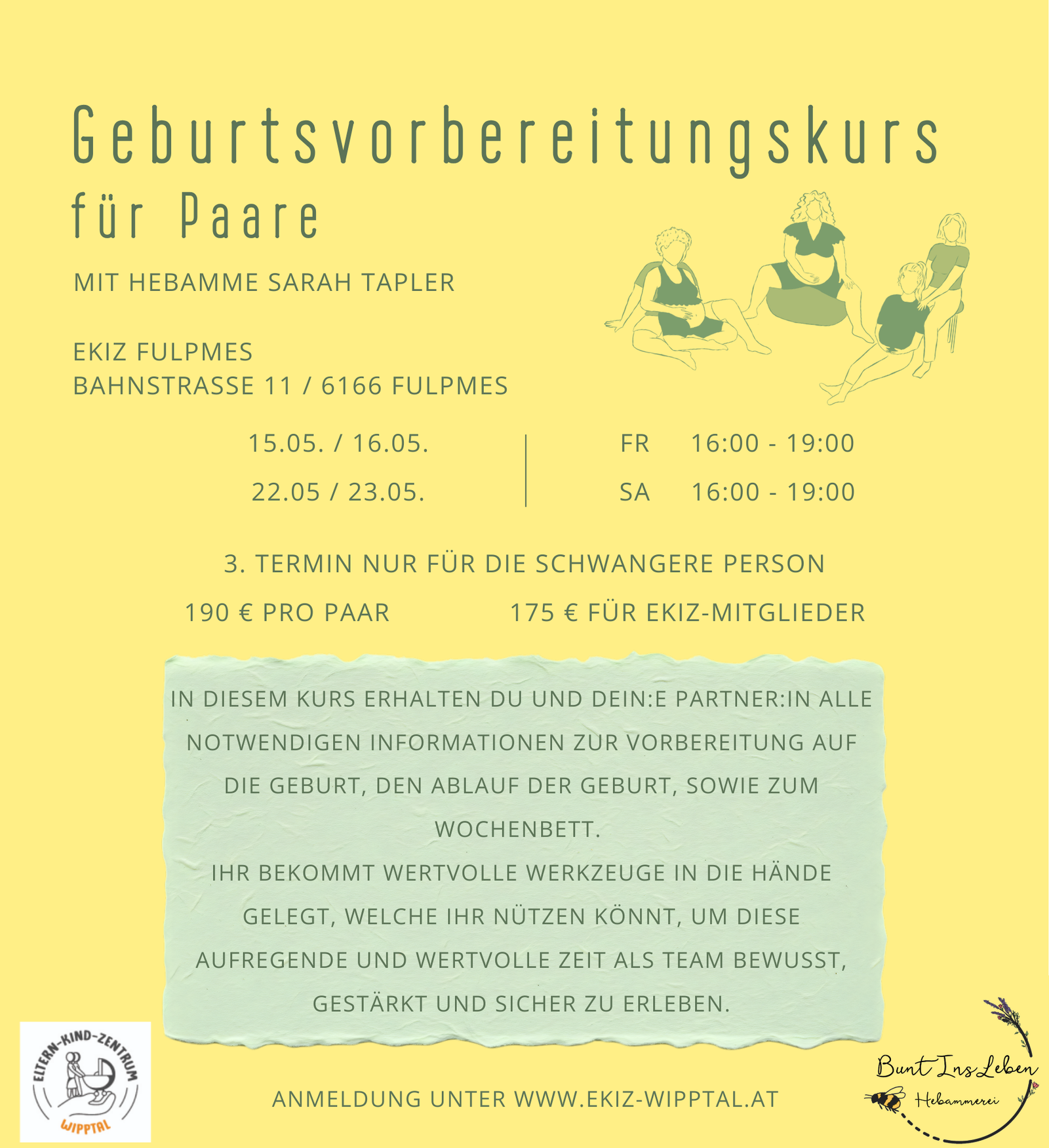 Geburtsvorbereitungskurs